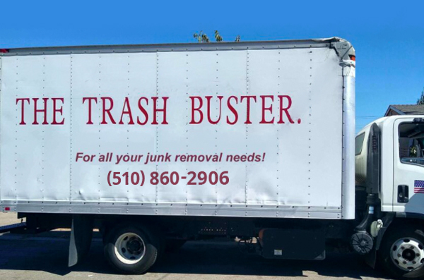 Trash Buster junk removal truck 